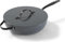 Be Living Essential Wokpfanne mit Deckel Ø 30 cm, Non Stick Keramik Antihaft, Induktion, Geeignet für alle Herdarten, Ohne ptfe und pfoa, Grau