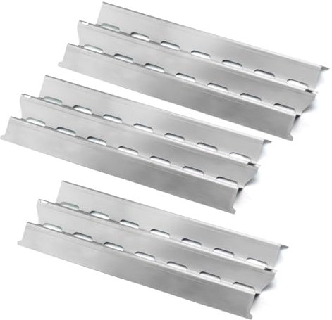 Bewesazy Grillteile Ersatz für Broil King Signet 320, Sovereign 9865-54 9468-54 9468-84, Monarch, Flav R Wave Heizplatte und Brenner 13 3/4 Zoll (18429-3)