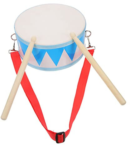 PHENOFICE 1 Satz Schlagtrommel Lernspielzeug Für Kleinkinder Bongos Holziges Spielzeug Lernspielzeug Für Kinder Spielzeug Kleine Trommel Schlaginstrument Kinderinstrumente Schlagzeug Hölzern