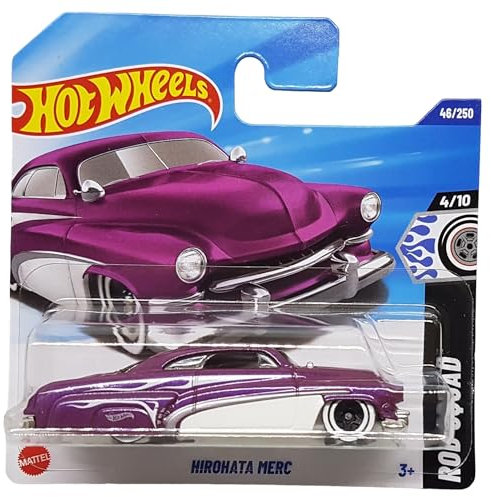 Hot Wheels - Hirohata MERC - Rod Squad 4/10 - HYW97 - Short Card - Ford - Perlviolett - Mattel 2025-1:64