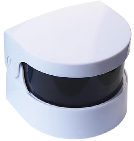 Limpiador ultrasónico - Limpiador de joyas | Máquina limpiadora de limpieza de dientes de fijación de joyería portátil eléctrica para prótesis de protección bucal