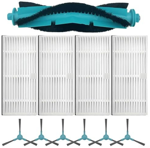 Accessori di pulizia avanzati spazzola principale, spazzole laterali e filtro per aspirapolvere ATVEL per aspirapolvere SmartGyro R80 (A)