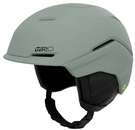 Giro Tenet MIPS Skihelm & Snowboardhelm Größe S | Ski Helm Hybrid-Konstruktion, MIPS® Schutz, Thermostat Control, In Form 2 Fit, All-Mountain Helm | Matte Glacier Green (Mattes Mint-Grün)