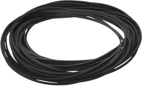 NUOBESTY 30pcs Rubber Flat Drive Belt Replacement for Cassette Player Recorder Repair Kit CD Dvd Vcr Motor Accessories