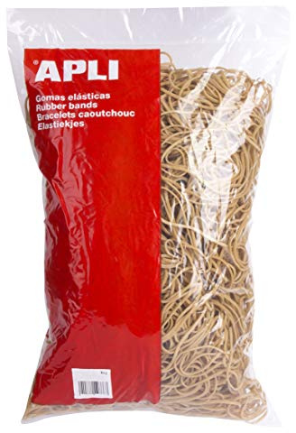 APLI Gummi Armbänder 1kg 60mm x 2mm 013743