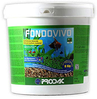 SOTTOFONDO GHIAIA GHIAIETTO PER LA CRESCITA DELLE PIANTE IN ACQUARIO 10 LT 8,5 KG