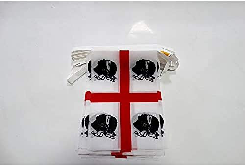 AZ FLAG Ghirlanda 6 Metri 20 Bandiere Sardegna Indipendentismo Sardo 21x15cm, Bandiera Sardismo 15 x 21 cm - Festone Bandierine