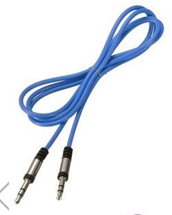 C-FUNN Stereo-Audio-Zusatzkabel Für iPhone Ipod 3,5 Mm Stecker Auf Stecker-Blau
