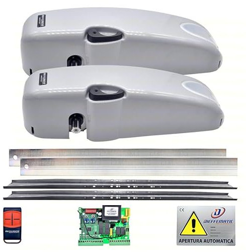KIT AUTOMAZIONE PER PORTA BASCULANTE CONTRAPPESI GARAGE BOX A 2 MOTORI 230V 220V