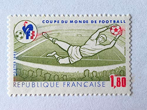 1982. Authentique Timbre de France de Collection Neuf. N° 2209. Sport : Football, Coupe du Monde. par des Livres Express.
