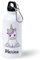 Kadoo Regalos Botella de Aluminio Personalizada Infantil Unicornio Con Nombre (400ml)