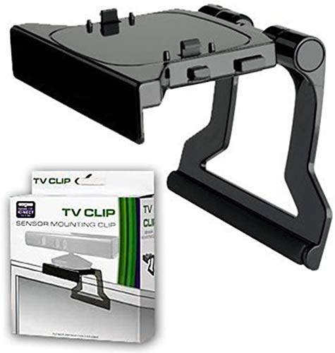 Black TV Clip Sensor Mounting Clip Bracket Stand For Xbox 360 Kinect Sensor