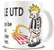 Wee On The Rival's Shirt | Football Fan Rivalry Mugs | Great Funny Gift for a Football Supporter Present Coffee Tea Mug Cup (Newcastle Utd V Sunderland) WE18