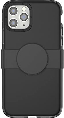 PopSockets iPhone X, XS and 11 Pro Case with Phone Grip and Slide Compatible with MagSafe, Phone Case for iPhone X, XS and 11 Pro, Wireless Charging Compatible - Black