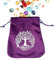 Limitoll Tarot-Tasche,Langlebiger und wiederverwendbarer Beutel aus Samt und Satin mit Kordelzug - Kordelzugpaket für den Haushalt für Tarot-Enthusiasten, Handgeschenktüten