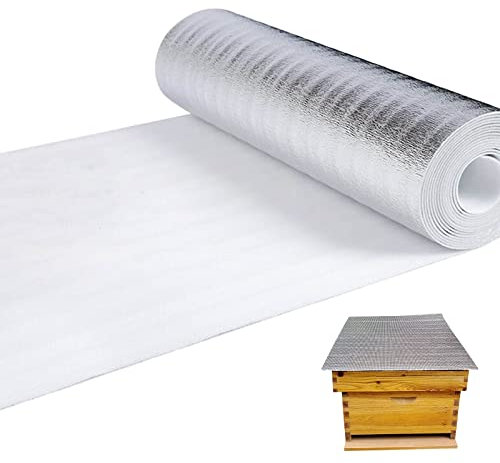 Radiator Reflective Foil, Radiator Heat Reflector Foil, Radiator Heat Reflective Insulating Foil Energy Saving, Double Aluminium Bubble Foil Insulation, 0.5*5M