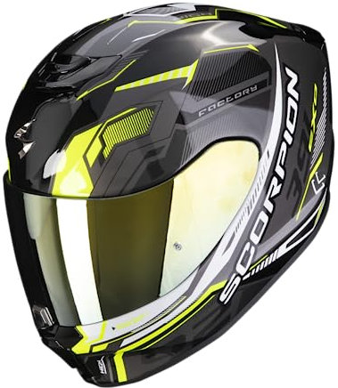 EXO 391 HAUT L NERO-ARGENTO-GIALLO NEON