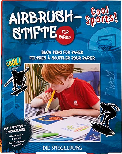 Die Spiegelburg Airbrush-Stifte für Papier - Cool Sports!