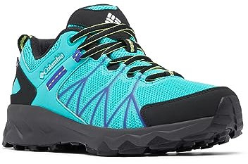 Columbia Women's Peakfreak 2 Outdry Waterproof Low Rise Hiking Shoes, Blue (Bright Aqua x Tippet), 5 UK