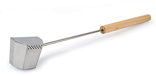 Saunify - Mestolo per Sauna in Acciaio Inossidabile e Manico in Legno per un Vapore Delicato 68CM