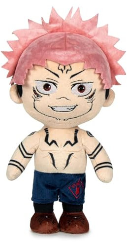 27 cm Ryomen Sukuna Plüschtier - Weiches Anime Kuscheltier für Jujutsu Kaisen Liebhaber, Hochwertige Verarbeitung und Authentisches Design