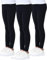Charmi Mädchen Leggings Sport Baumwoll Hosen 3er-Pack Schwarz 164-170 (Herstellergröße 170)