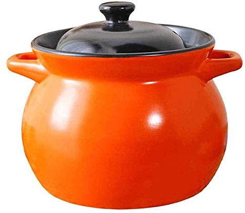 Hochtemperaturbeständiger Suppentopf aus Steingut, Suppenauflauf, Keramikflamme, Haushaltsgas-Tontopf zum Kochen