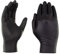 Premium 100 Pack Nitrile Disposable Gloves - E-Co Friendly Nitrile Gloves, Powder/Latex-Free - Blue Surgical Gloves, Fit to Size - Perfect for Cleaning & Food Handling (Black, Large (Pack of 100))