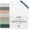 Dreamzie Drap Housse 180 x 200 Bonnet 35 cm pour Matelas Épais - 100% Microfibre - Blanc cassé, Certifié sans Produits Chimiques (Oeko TEX), Drap Housse avec Élastique Complet