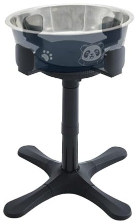 Dog Feeding Bowl Stand - Single Raised Dog Bowl Holder, Raised Dog Feeding Station | Pet Supplies Dog Bowl Stand for Large and Medium Dogs, Sturdy Dog Bowl Stand for Indoor and Outdoor Feeding