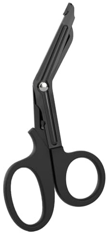 1 Forbici Mediche da Trauma - Cesoie per Bende per Infermieri, Emergenza & Primo Soccorso - Forbici di Sicurezza per Ospedale e Casa - Design Professionale Militare