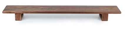 Wood Monitor Stand Riser Desk Double Monitor Riser for Laptop PC, Ergonomic Laptop Stand Desktop Organiser for Computer, Notebook(120x20cm)