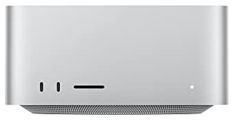 Steady Comps Ltd Mac Studio M4 Max chip with 14 core CPU and 32 core GPU • 36GB Unified Memory • 10Gb Gigabit Ethernet • 512GB SSD+8TB SSD Hub • Windows11 • Office • Keyboard+Mouse • Webcam • DVD
