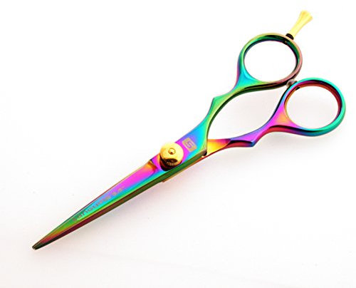 New Titan haarscheren. Friseurscheren, 14cm, mit Etui