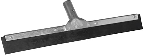 Kerbl Gummischwapper (Breite 60 cm, Metall verzinkt, Durchmesser Anstielung 24 mm, Wasserschieber, Bodenabzieher)