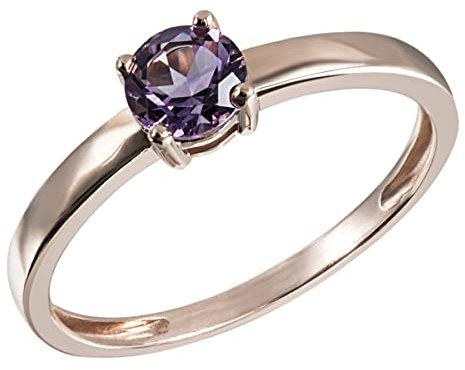 Goldmaid Damen-Ring Summerfeeling 375 Rotgold 1 Amethyst Gr. 54 Fa R5756RG54 Schmuck