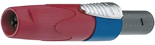 Neutrik NL4FX Standard 4 Pole Speakon Cable Connector and Red Colour Code