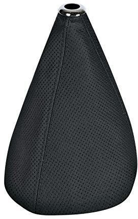 PILOT Schaltmanschette Premium-Sport aus Leder, schwarz