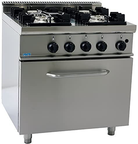 Saro 423-1030 E7/KUPG4LO Gasherd mit Gasbackofen