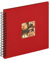 walther design Fotoalbum rot 26 x 25 cm Spiralalbum mit Cover-Ausstanzung, Fun SA-108-R