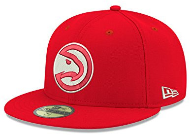 New Era Herren 59 Fiffty NBA Offizielles Team Farbe 59 Fifty Fitted Cap, Herren, 59fiffty Fitted Cap, rot