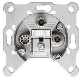 GIRA Serie Standard 55 - reinweiß glänzend (EDS 322F) Twin-SAT-Antennen - Zubehör