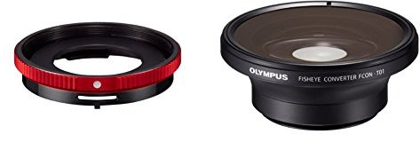 Olympus Conversion Lens Adapter for FCON-T01, TG-5 with Olympus Fish Eye Converter for Tough