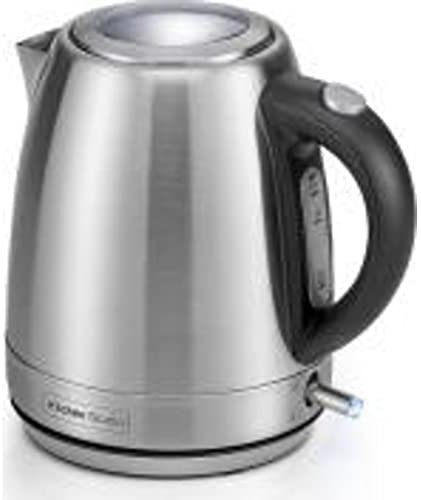 Kitchen chef bollitore wireless 1.5l 2000w acciaio inossidabile spazzolato ks10108