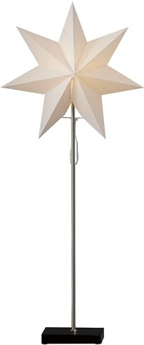 Standstern Totto, weiss/schwarz, E14 Fassung