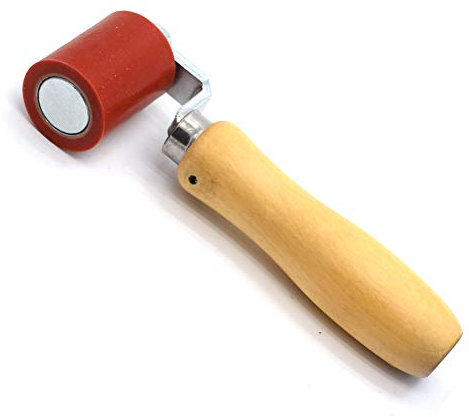 Professionelle, robuste 45 mm Silikon-Nahtroller für PVC/TPO/EPDM-Dachdeckung, Vinyl, Terrassendielen, Banner, Schweißen, Auto-Audio, Schalldämpfung, Silikon-Handwalze, 3,5 cm