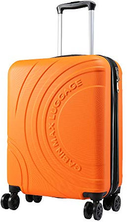 Cabin Max Velocity 55x40x20 cm Handgepäckkoffer Trolley Erweiterbar Hartschalen Koffer Handgepäck 4 Rolle für Ryanair EasyJet Lufthansa Germanwings Vueling