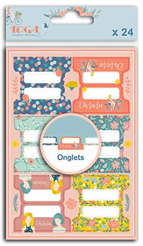 DRAEGER PARIS 1886 STR111 24 Aufkleber Oh La, Vinyl, mehrfarbig, non applicable, stück