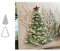 Weihnachten Stanzschablone Weihnachtsbaum Stanzbögen Stanzmaschine Stanzformen für Scrapbooking Kartenbastel Silber