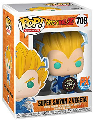 POP Animation Dragon Ball Z Super Saiyan 2 Vegeta PX VIN Figure Chase Limited Edition